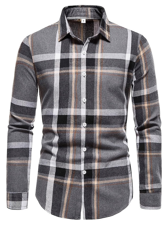 Men's Up Button Beach Shirt Summer Casual