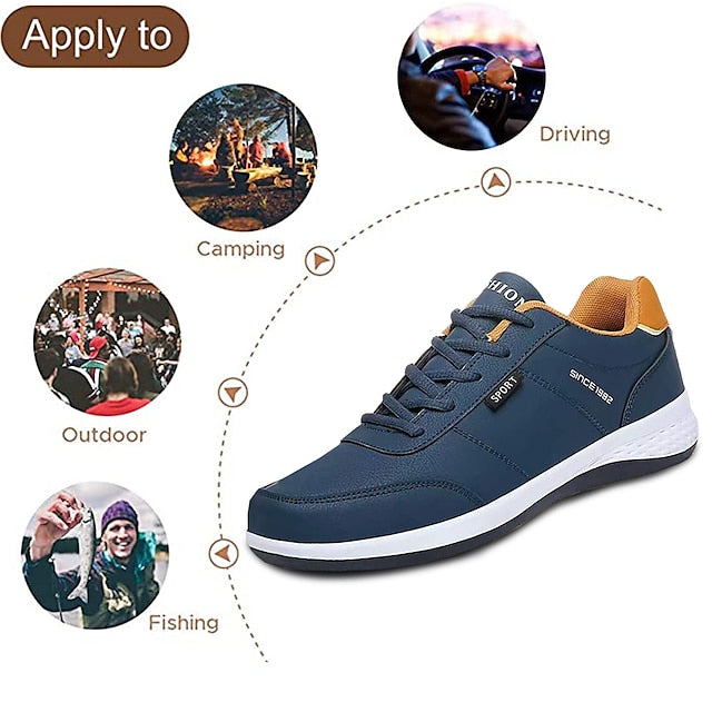 Lightweight Sneakers Men's Navy Blue | Casual Sports