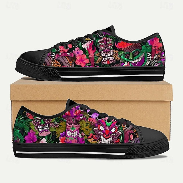 Men's Sneakers Size Shoes Classic Casual Beach Plus Print