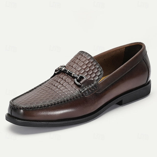 White Espadrille Men's Shoes Slip-On Artistic with