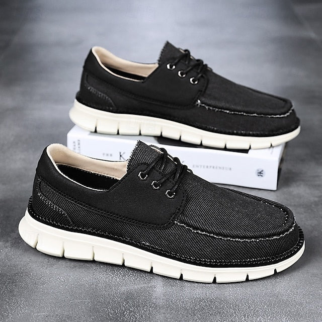 Mesh with Design Slip-On Breathable Fashionable Shoes Men's