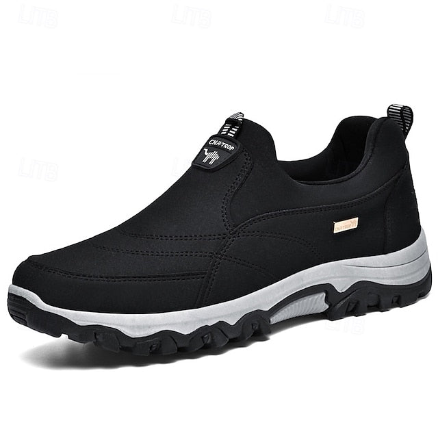 Slip-Ons PU Loafers Breathable Leather Men's