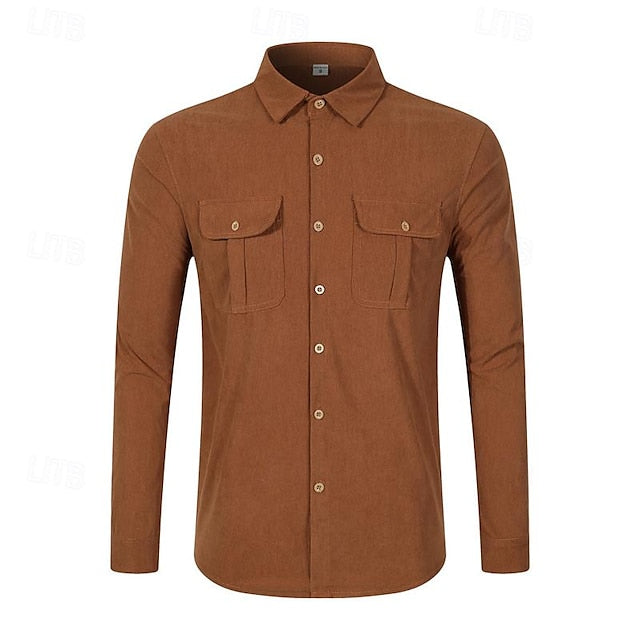 Men's Beach Summer Up Button Casual Shirt