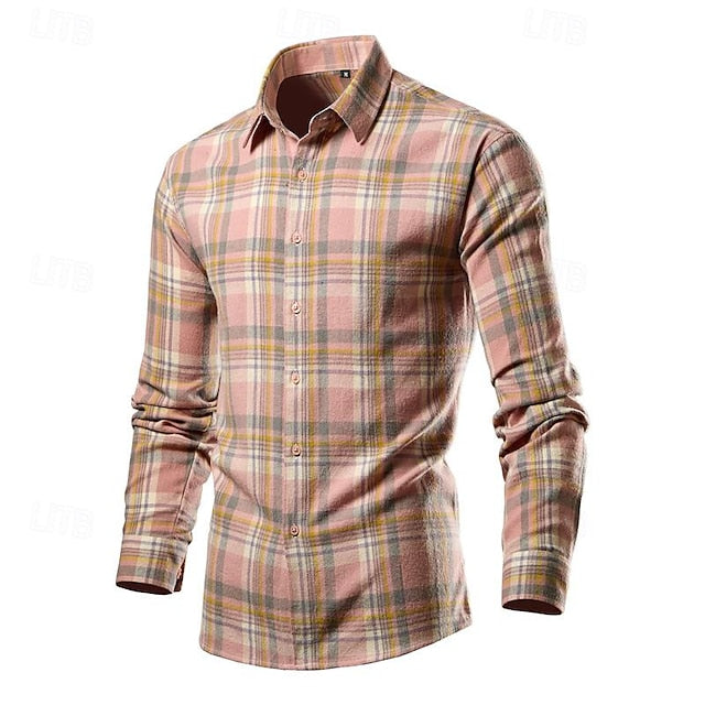 Button Men's Navy Black-White Summer Up Shirt