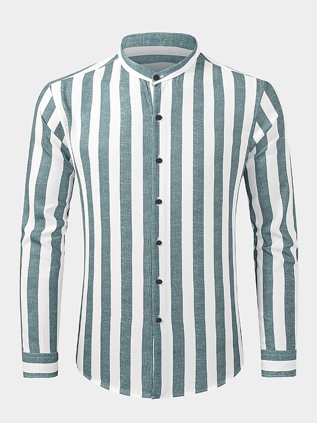 Chinese Shirt Men's Mandarin Collar