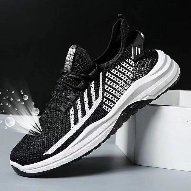 Sneakers Shoes Flyknit Men's Casual Look Sporty