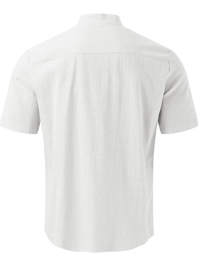 Shirt Collar Men's Mandarin Chinese