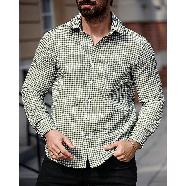Up Red Men's Casual Shirt Button Beach Blue