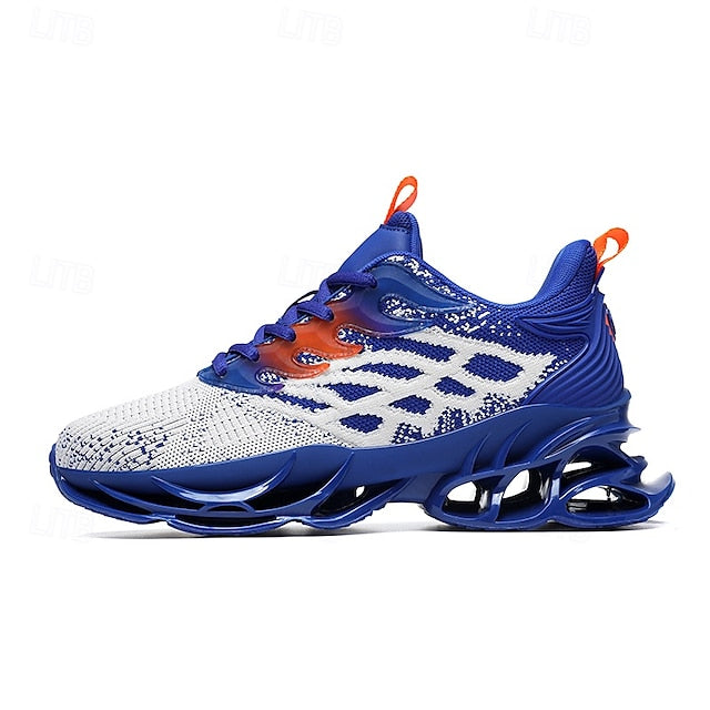 Sneakers with Men's Blue Athletic Sole Hollow Unique