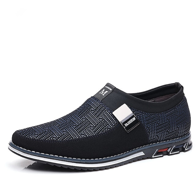 Shoes with Print Canvas Men's Animal Espadrille Slip-On