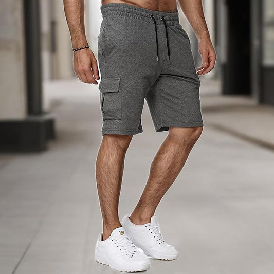 Drawstring Casual Athletic Men's Sweat Shorts