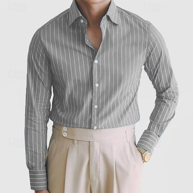 Up Men's Casual Shirt Summer Beach Button