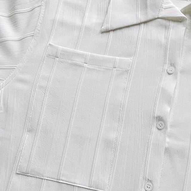 Summer Beach Up Button Shirt Casual Men's