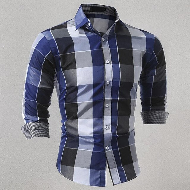 Corduroy Casual Men's Plain Up Shirt Button