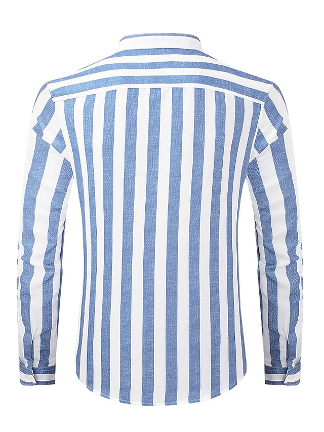 Chinese Shirt Men's Mandarin Collar