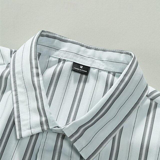 Shirt Up Button Beach Summer Men's Casual