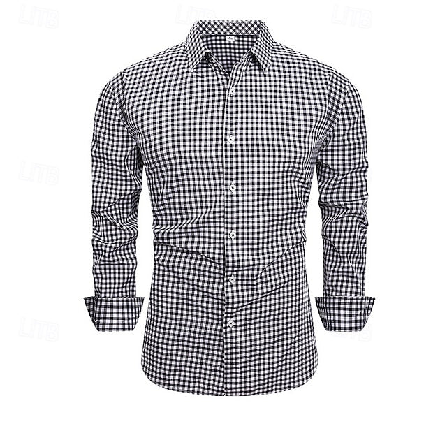 Summer Shirt Beach Button Up Casual Men's