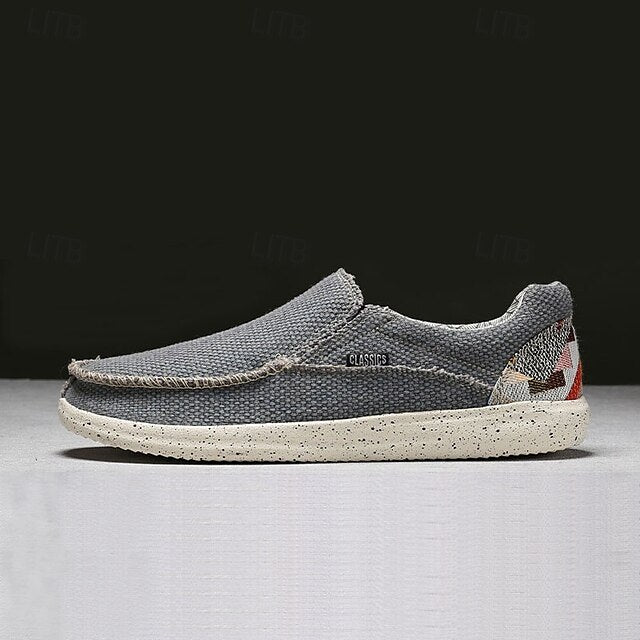 Leather Men's Loafers Slip-On