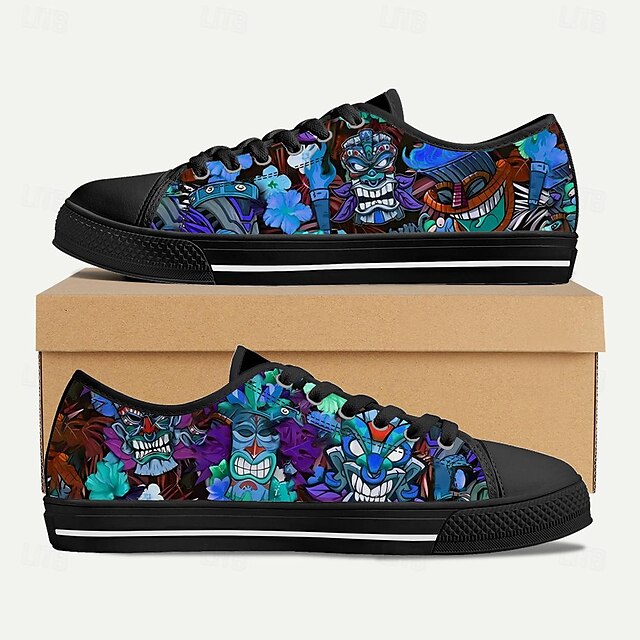 Men's Sneakers Size Shoes Classic Casual Beach Plus Print