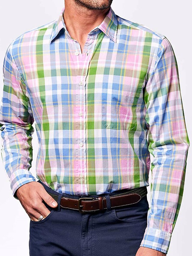 Summer Up Shirt Men's Button Casual