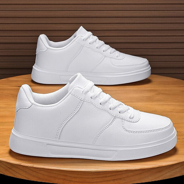 Shoes White Daily Walking Casual Retro Sneakers Men's