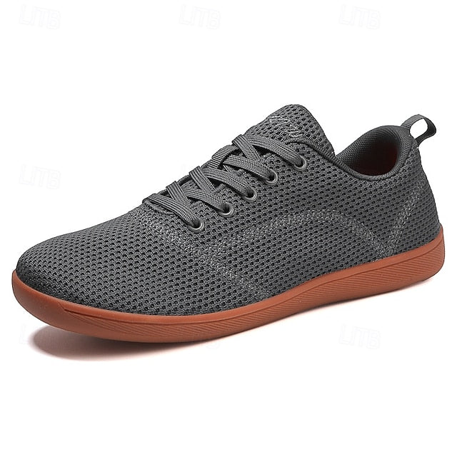 Sneakers Orange Bright Sole Men's – with Knit White