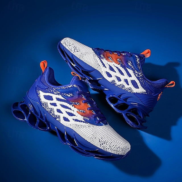 Sneakers with Men's Blue Athletic Sole Hollow Unique
