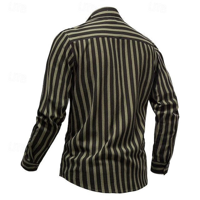 Men's Shirt Beach Up Summer Button Casual