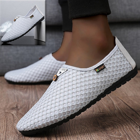 Breathable Mesh Casual Men's – Shoes Slip-On Lightweight