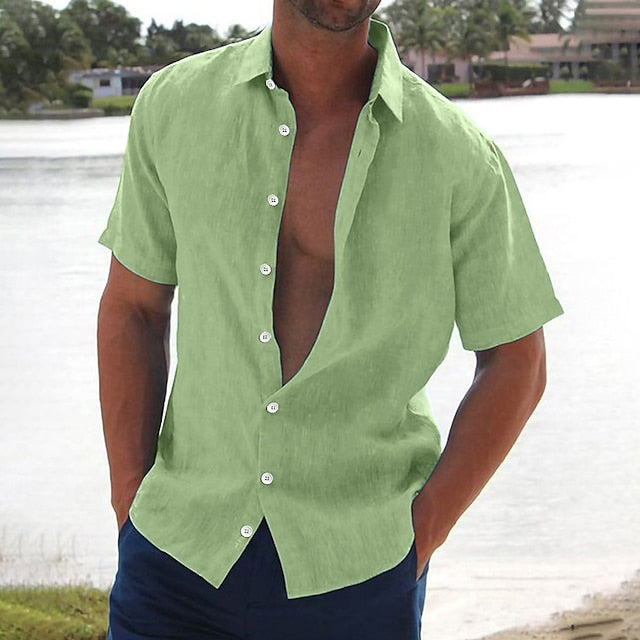 Short Shirt Tee T V Men's Sleeve Top