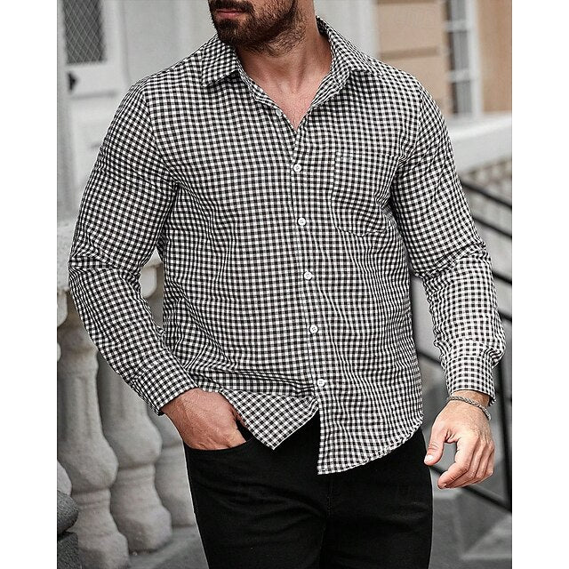 Up Red Men's Casual Shirt Button Beach Blue