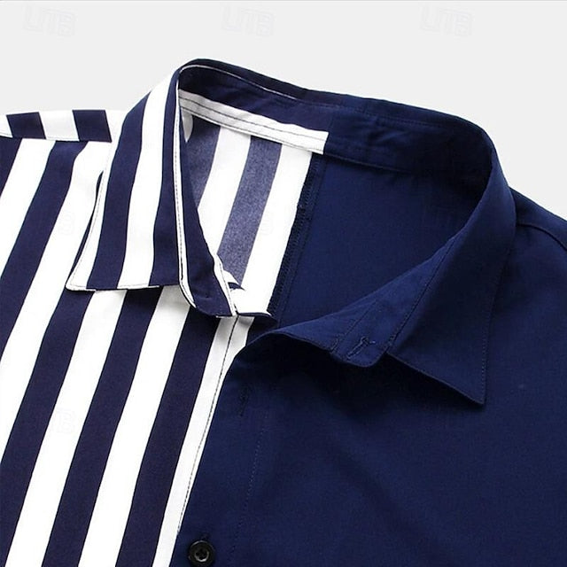 Up Button Casual Shirt Summer Beach Men's