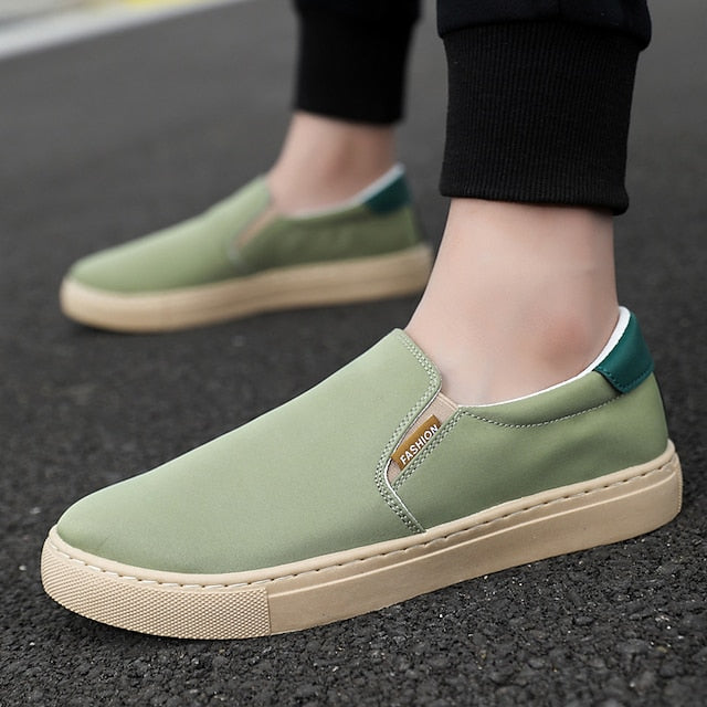 Slip-On Chic Style with Espadrilles: Leather Women's Orange