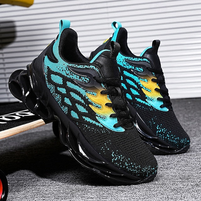 Sneakers with Men's Blue Athletic Sole Hollow Unique