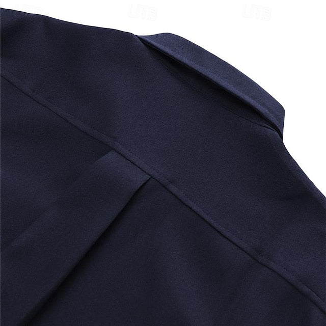 Button Men's Casual Shirt Beach Summer Up