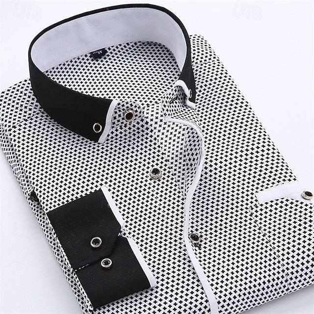 Shirt Casual Button Up Men's Beach Summer