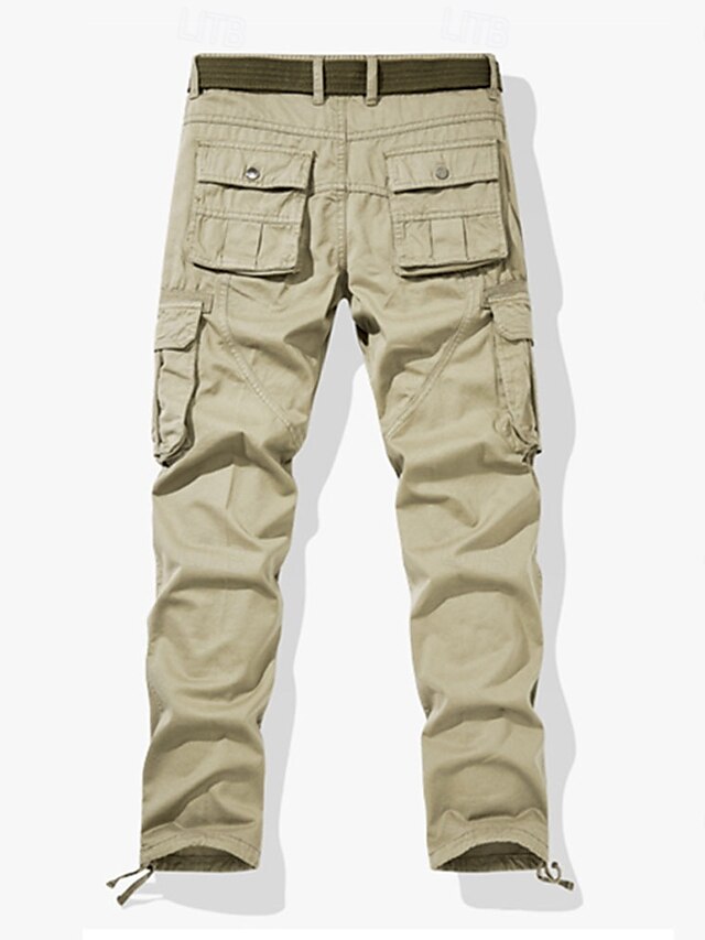Trousers Work Cargo Pocket Pants Men's Multi