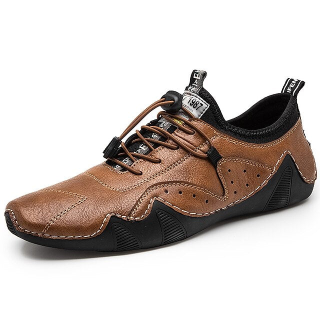 Faux Men's – Lightweight Sneakers Casual Leather