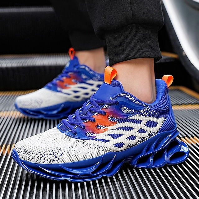 Sneakers with Men's Blue Athletic Sole Hollow Unique