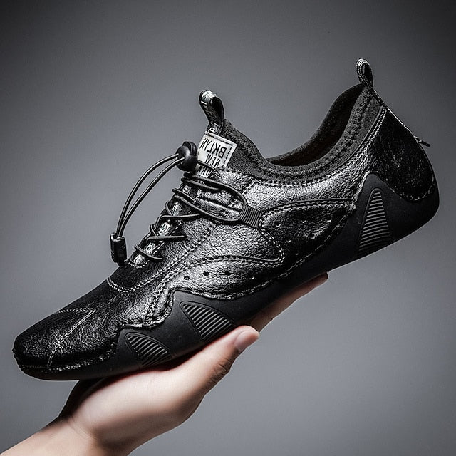 Faux Men's – Lightweight Sneakers Casual Leather