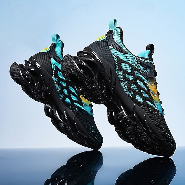 Sneakers with Men's Blue Athletic Sole Hollow Unique