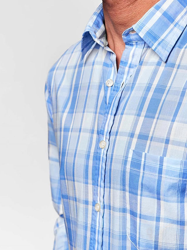 Summer Up Shirt Men's Button Casual