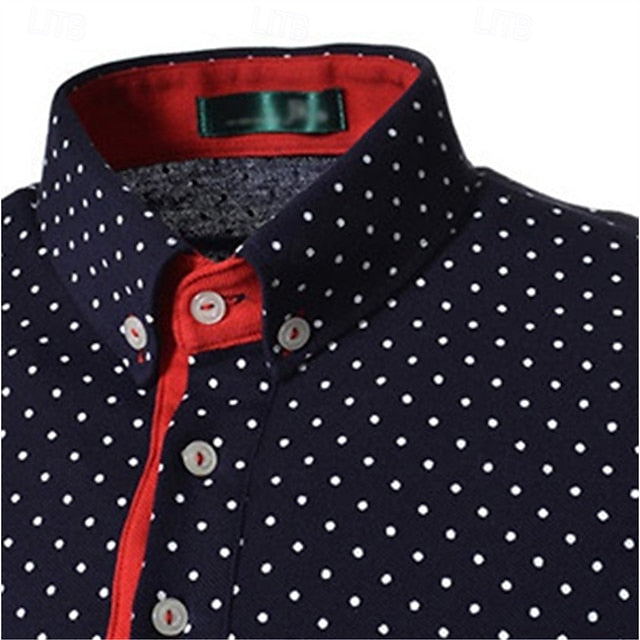 Summer Shirt Button Up Beach Men's Casual