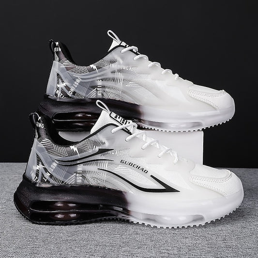 with Air Lightweight Men's Cushion Sneakers Transparent