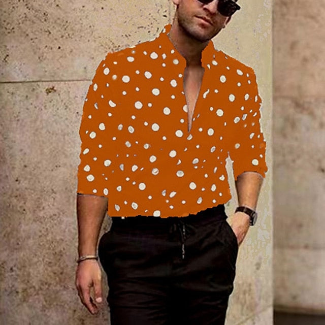 Up Shirt Summer Button Men's Casual Beach