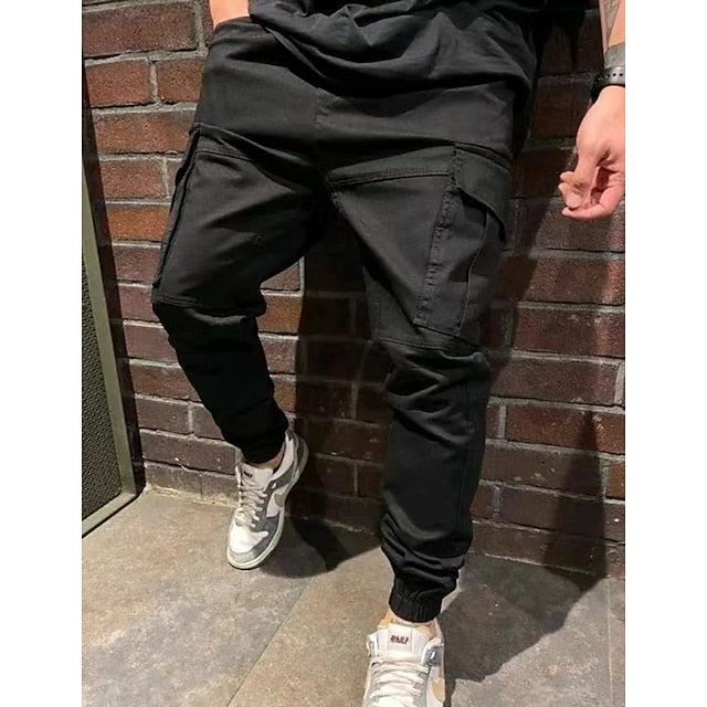 Cargo Trousers Pants Joggers Men's Casual