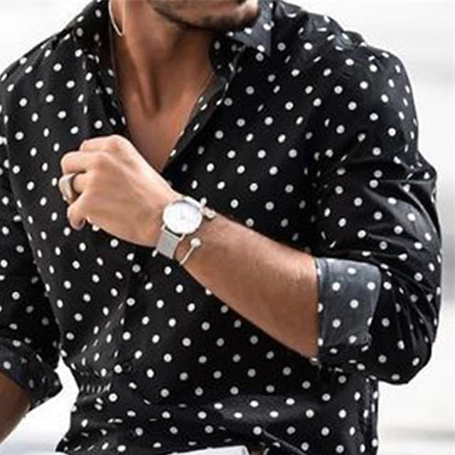Up Button Hawaiian Men's Summer Shirt