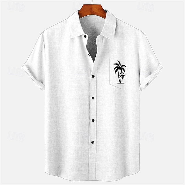 Casual Summer Men's Minimalist Shirt Aloha
