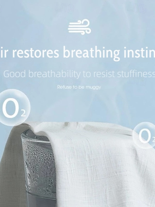 White Cotton Shirt Linen Men's