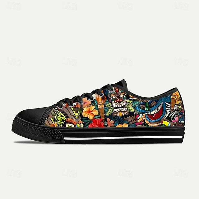 Men's Sneakers Size Shoes Classic Casual Beach Plus Print
